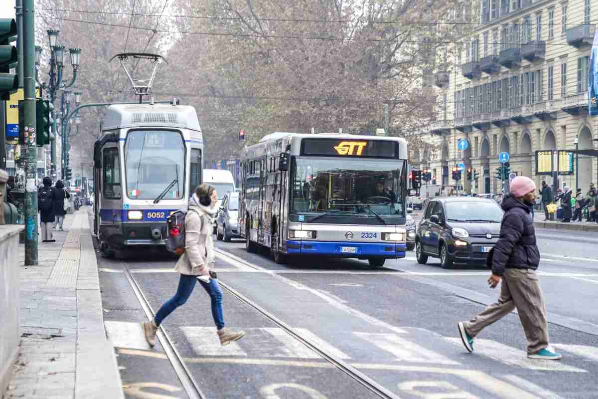 mezzi pubblici a Torino