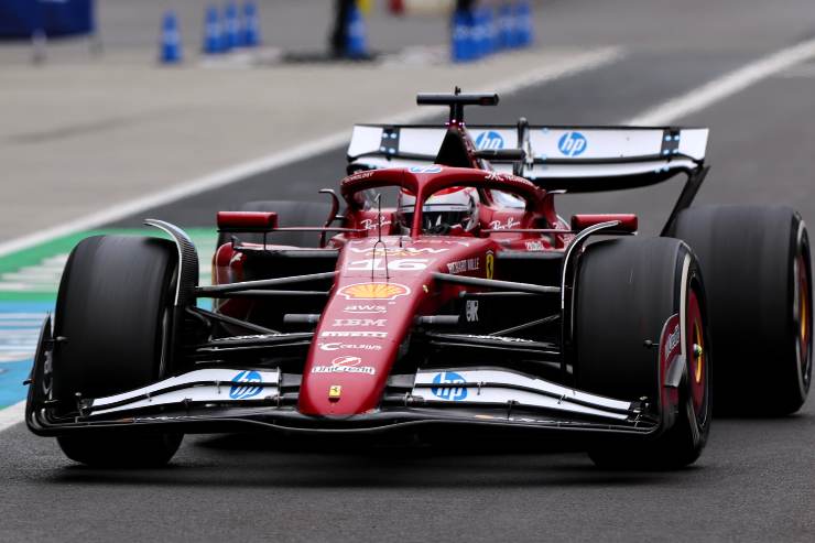 Leclerc Ferrari F1 Mondiale