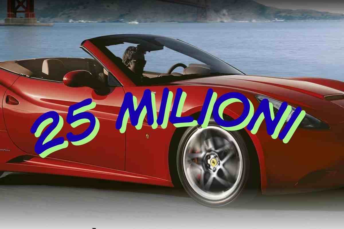 Ferrari 250 GT SB California asta 250 milioni