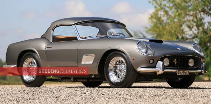 Ferrari 250 GT SB California asta 250 milioni