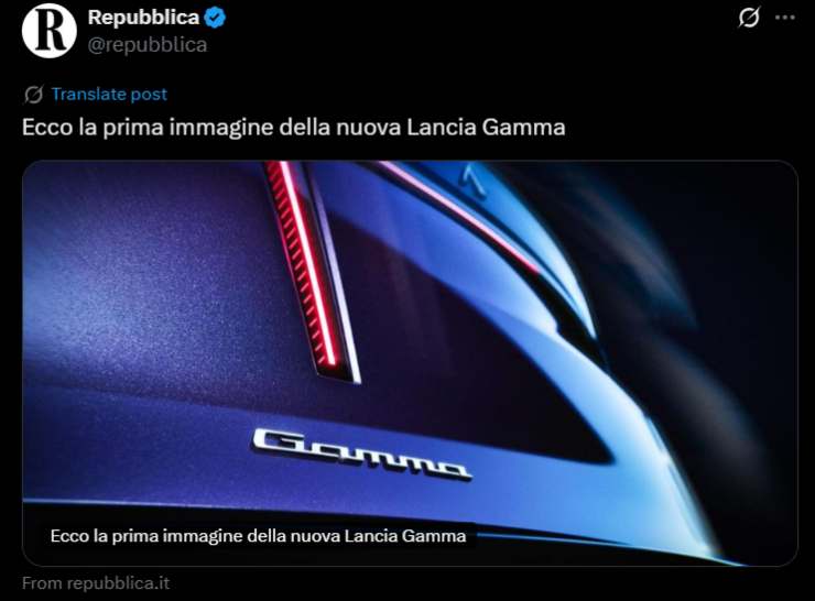 Audi Italia Lancia Gamma SUV