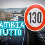 Limiti velocità cartelli stradali 130