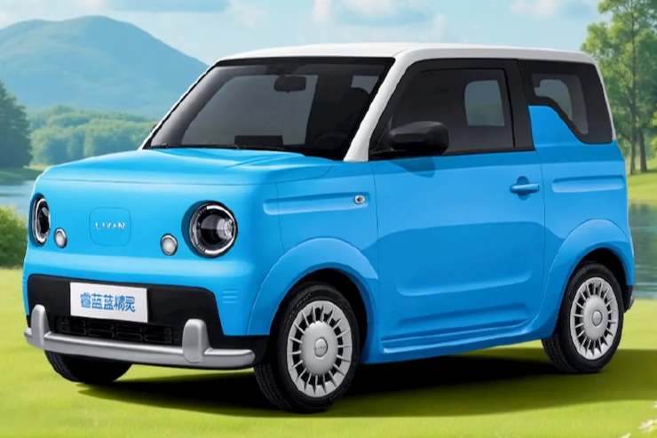 Livan Auto Smurf Cina Geely Puffo