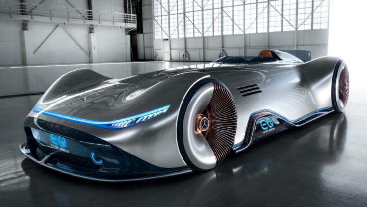 Mercedes Silver Arrow auto prototipo
