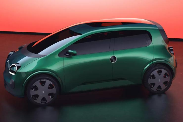 Renault Twingo elettrico prototipo