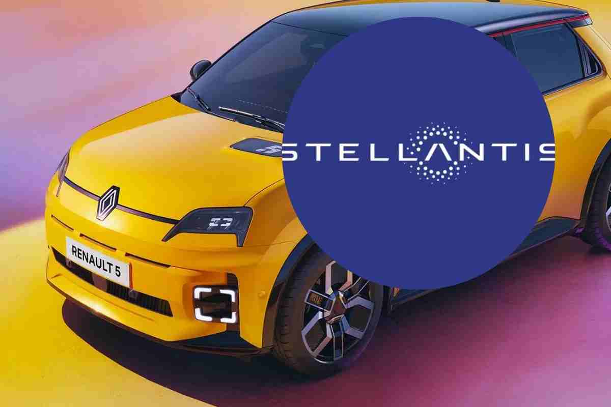 Renault r5 stellantis logo