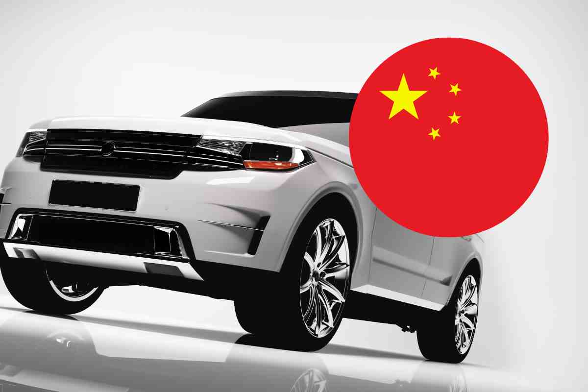 suv cina bandiera