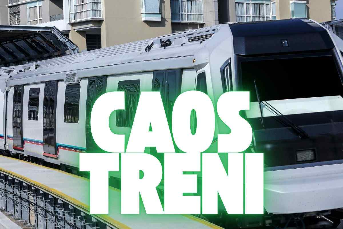 Treno caos problemi cantieri lavori