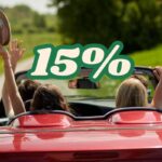 Noleggio auto vacanza sconto 15%