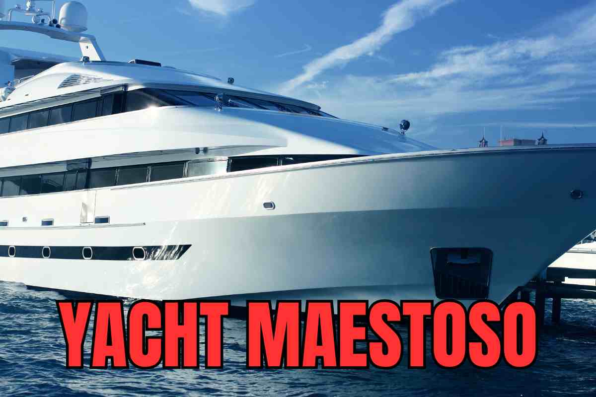 yacht maestoso