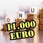 Bonus fino a 11.000 euro