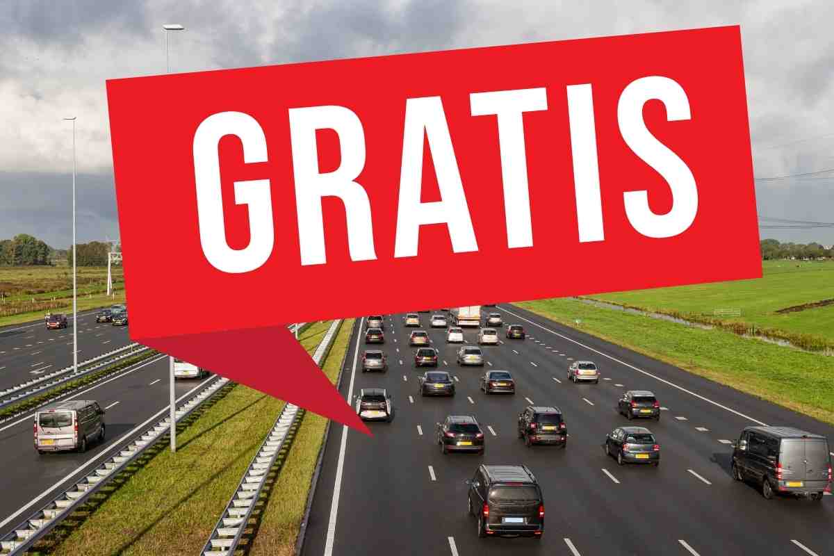 L'autostrada sarà gratis per tutti