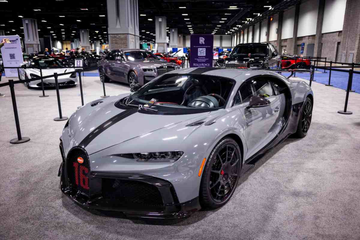 Una Bugatti Chiron