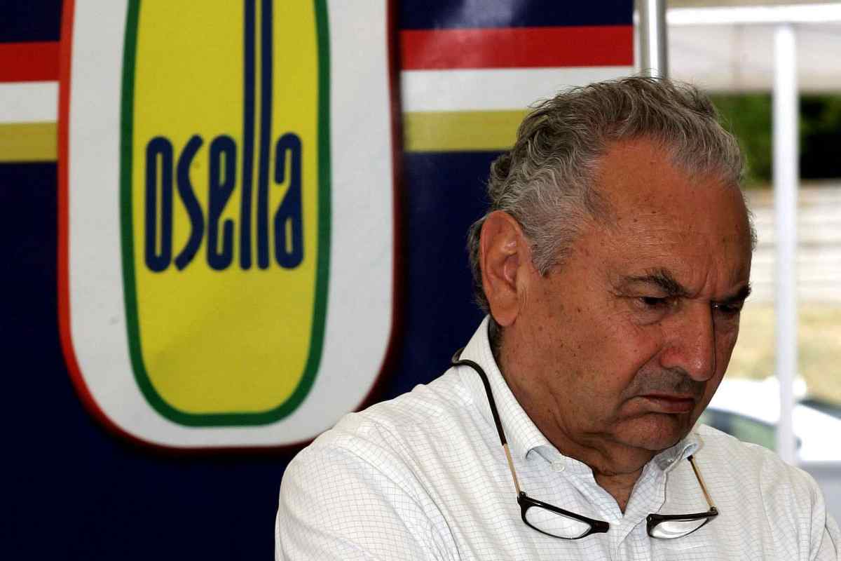 Vincenzo Osella nei box