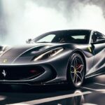 Il rendering di una Ferrari