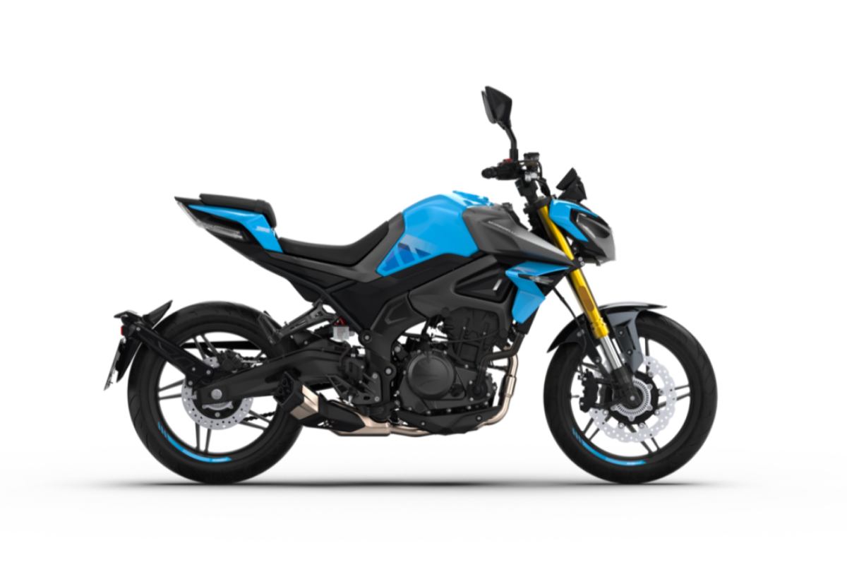 La nuova Morbidelli 352 blu