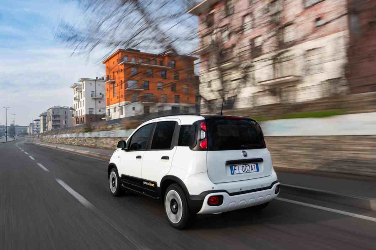 La Panda in strada