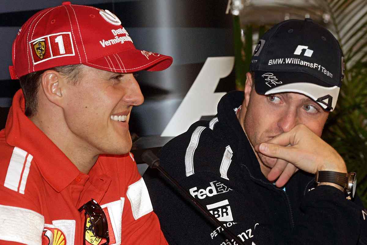 Ralf e Michael Schumacher in conferenza