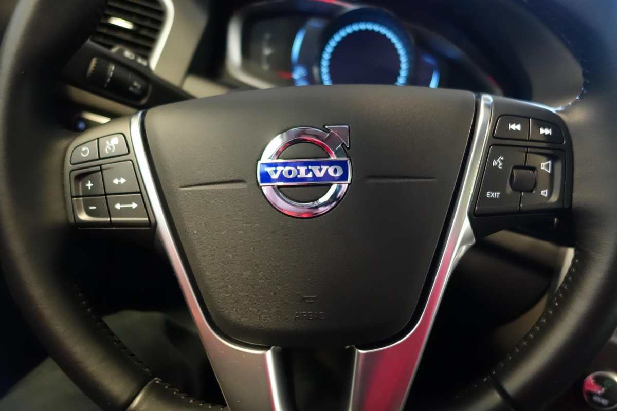Il volante della Volvo