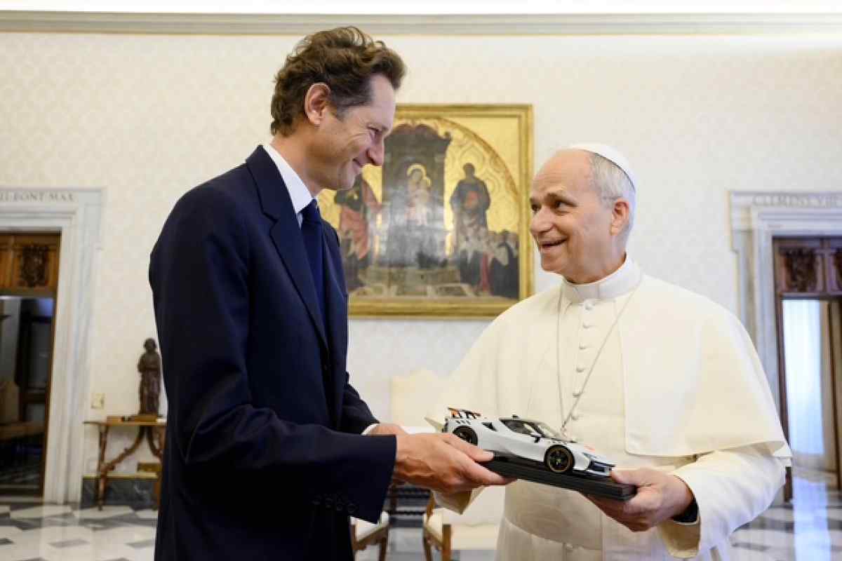 elkann papa leone