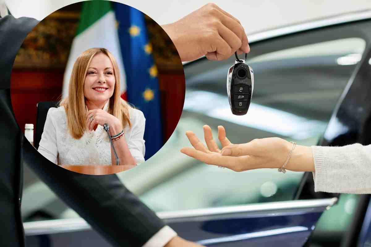 auto acquisto giorgia meloni