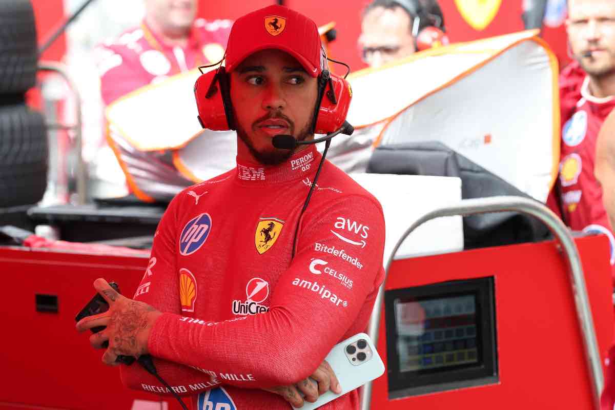 Lewis Hamilton cane Roscoe