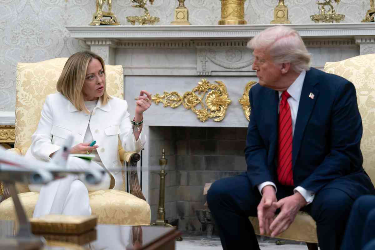 meloni trump 