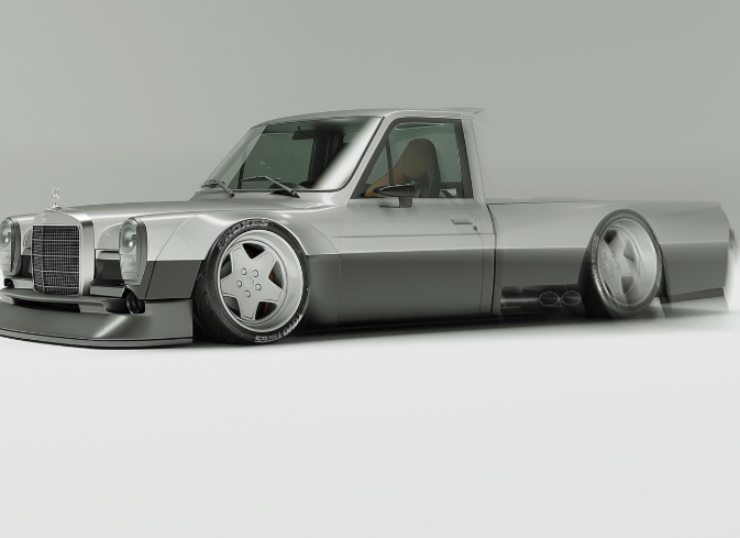 mercedes pick up auto lusso