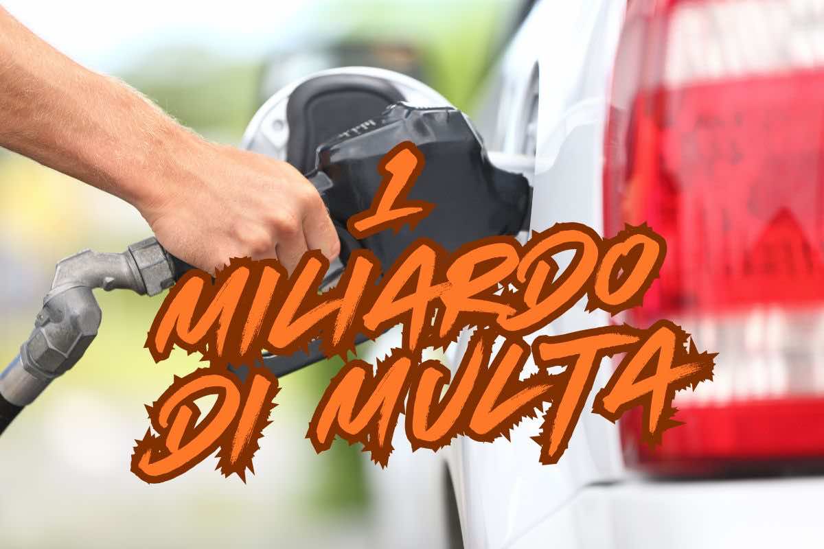 Benzina multa compagnia petrolifera