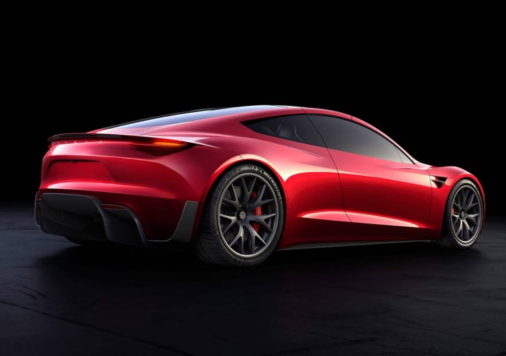 Tesla Roadster auto elettrica Elon Musk