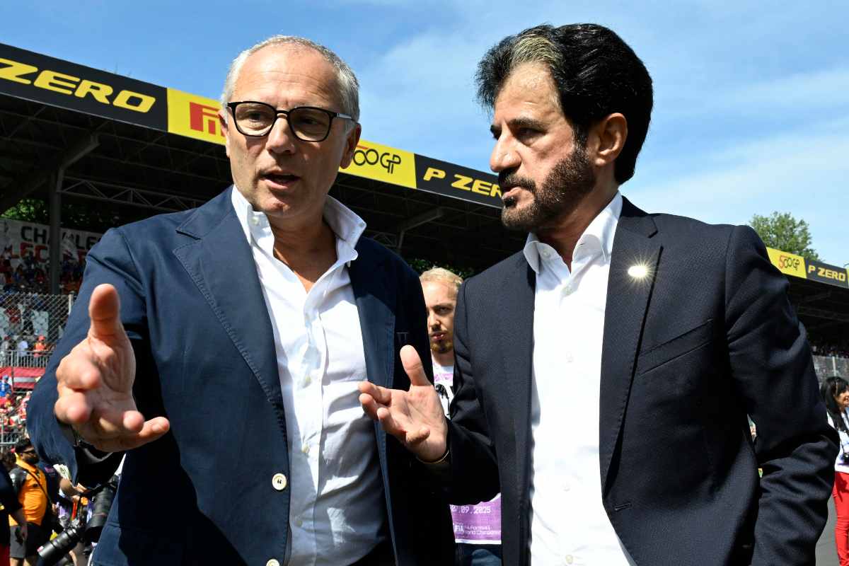 Stefano Domenicali e il presidente della FIA