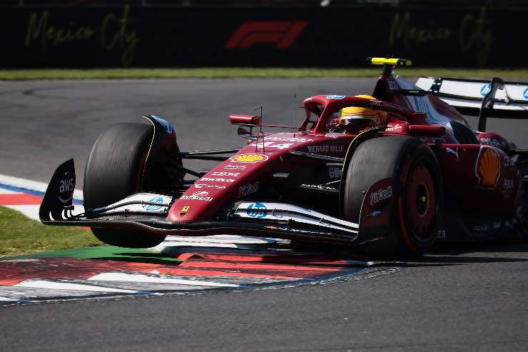 Ferrari Hamilton Messico F1