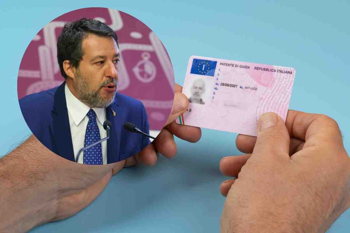 matteo salvini patente 