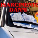 Multe sul parabrezza di un'auto