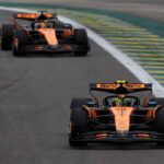 Le due McLaren in pista