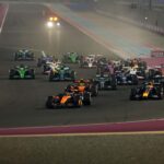 Le monoposto di Formula 1 in un Gran Premio