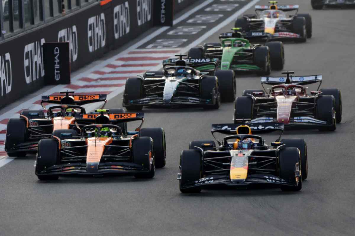 Le vetture di Formula 1