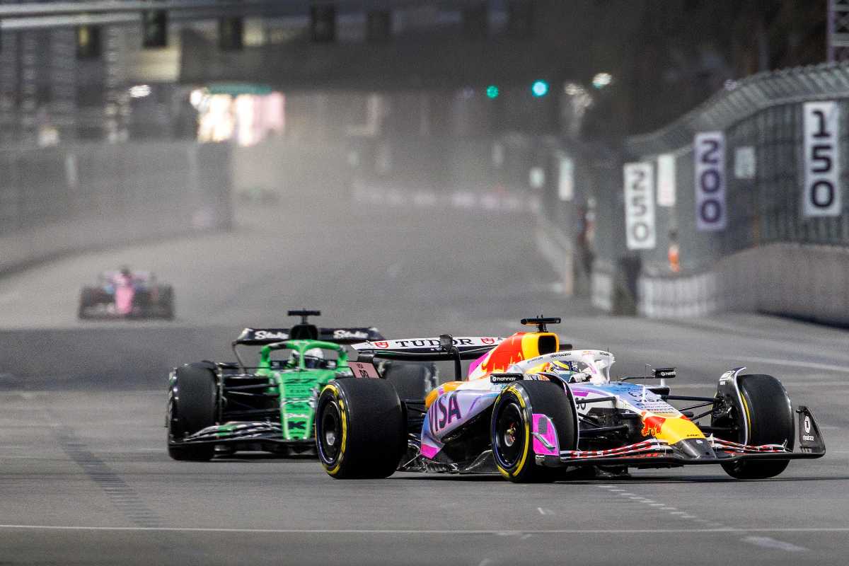 Auto di Formula 1 in pista