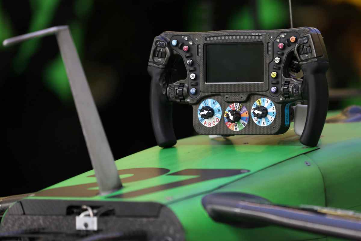 Il volante della Formula 1