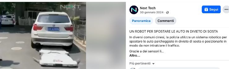 robot cina carro attrezzi